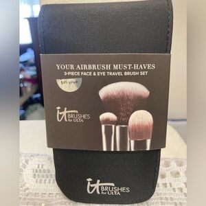 It Brushes for Ulta 3 Piece Face & Eye Travel Brush Set